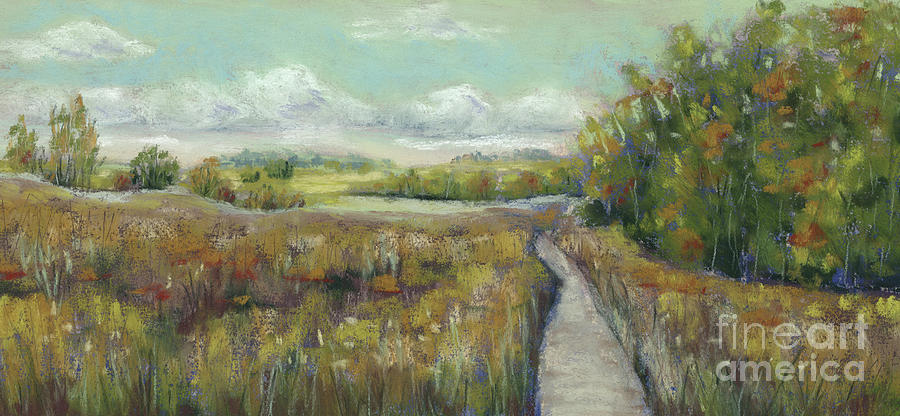 Wisconsin Countryside in Autumn Painting by Jill Battaglia