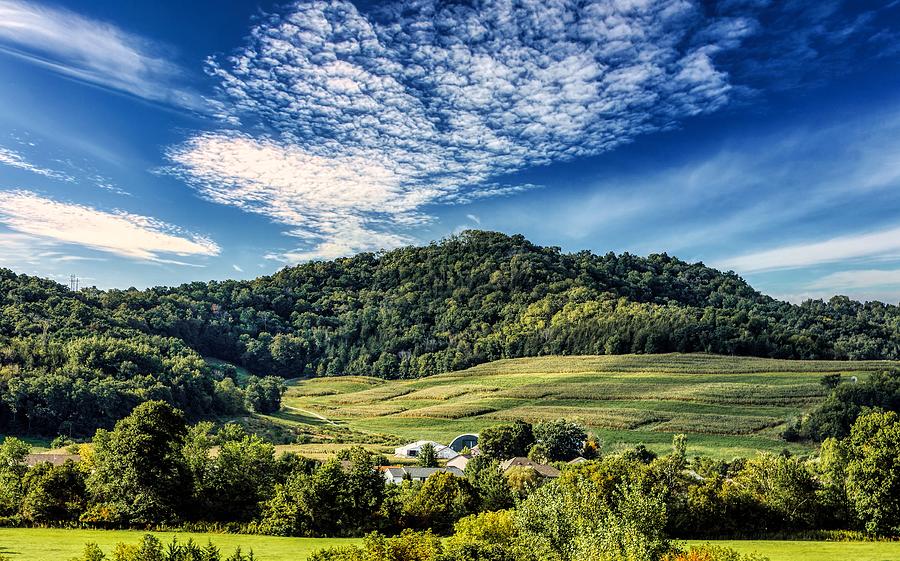 Nature Photograph - Wisconsin Hills by Mountain Dreams