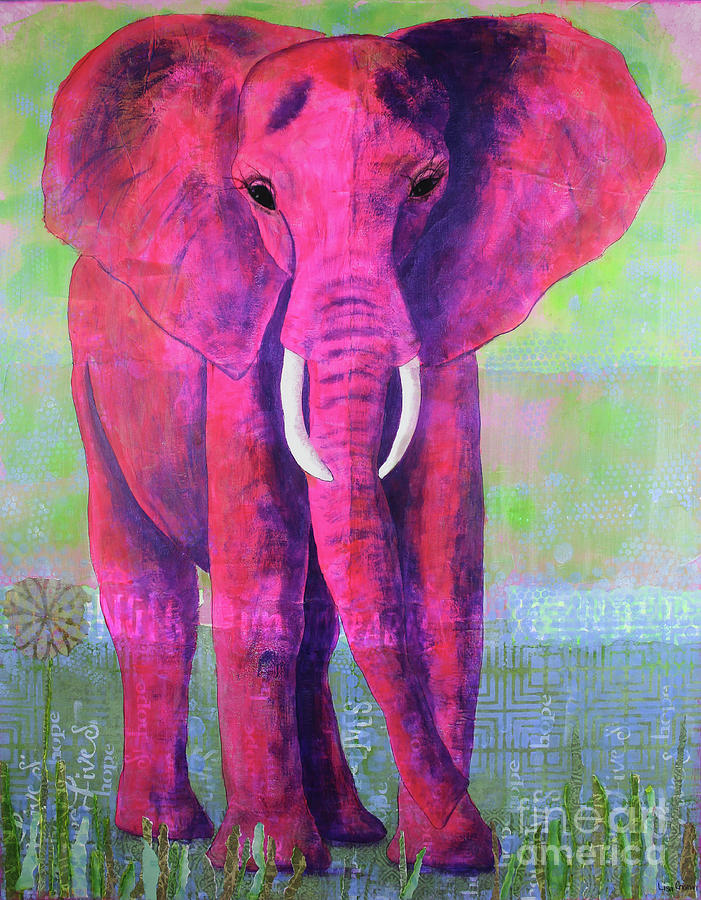 Wise Elegance Painting by Lisa Crisman