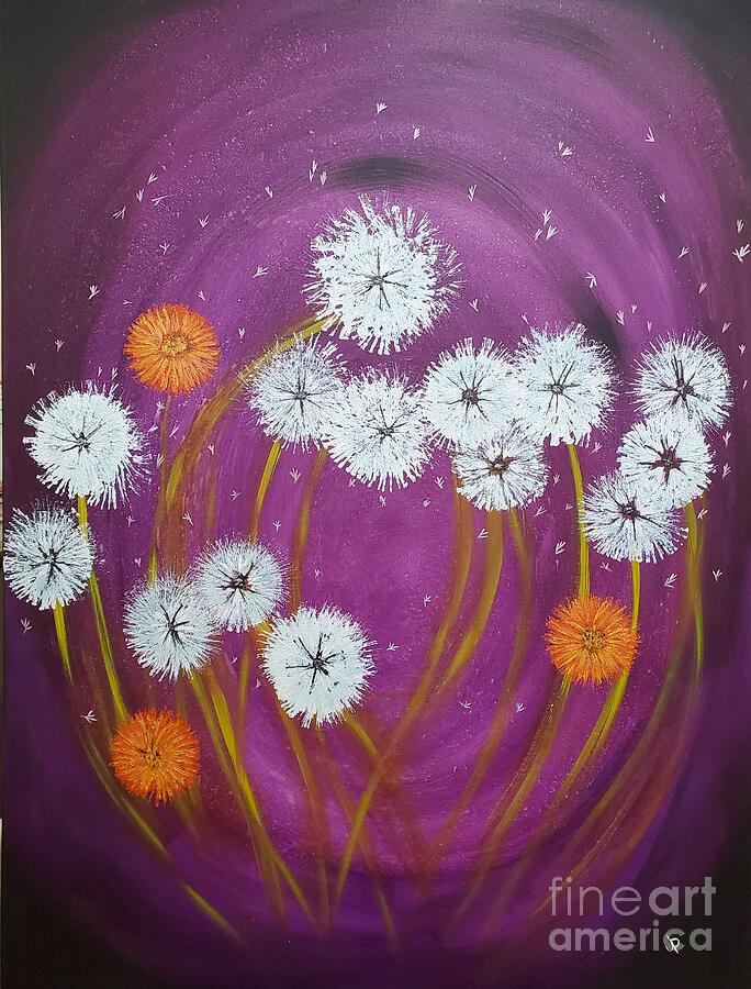 Wish Painting by Jenny Payne of Sister Moon Ateliers | Pixels