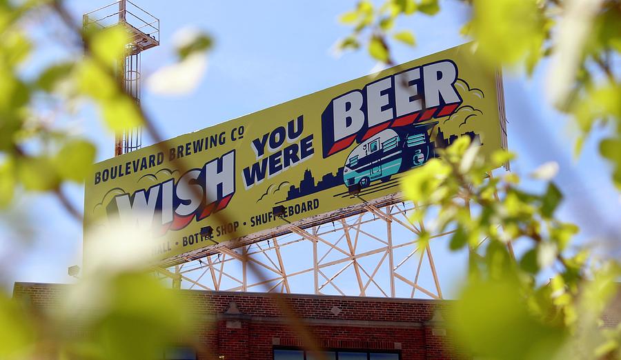 Kansas City Photograph - Wish You Were Beer by Bailey Barry