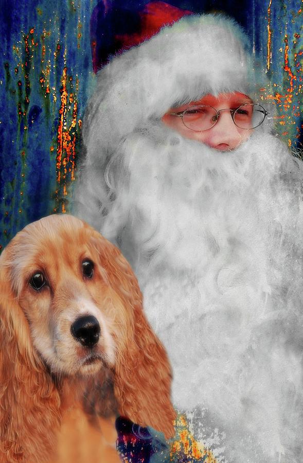 Wishing for a Home Santa Photograph by Diana Angstadt