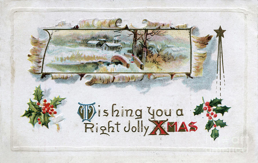 Wishing you a Jolly Xmas Digital Art by Pete Klinger