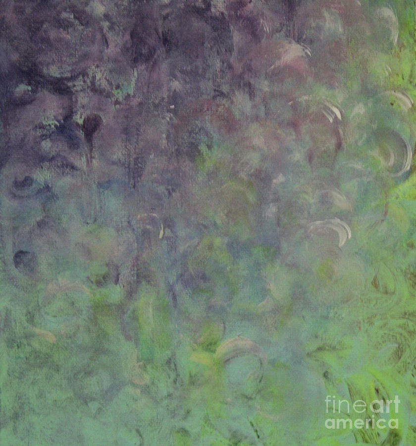 Wisteria Abstract II Painting by Jane See