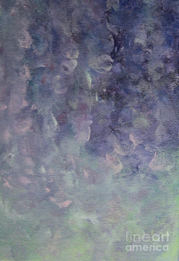 Wisteria Abstract V Painting by Jane See