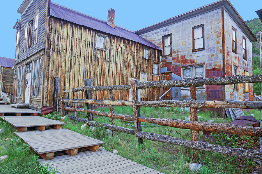 Wistful About A Bygone Era, Saint Elmo, Colorado Dates Back To The Mid To Late 1800s.  Photograph by Bijan Pirnia
