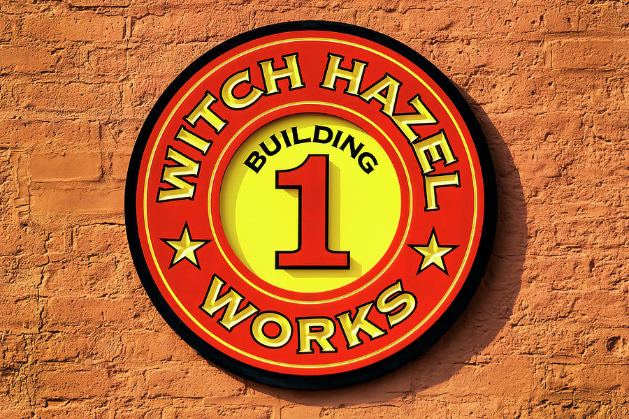 Witch Hazel Emblem on Building Photograph by Phil Cardamone