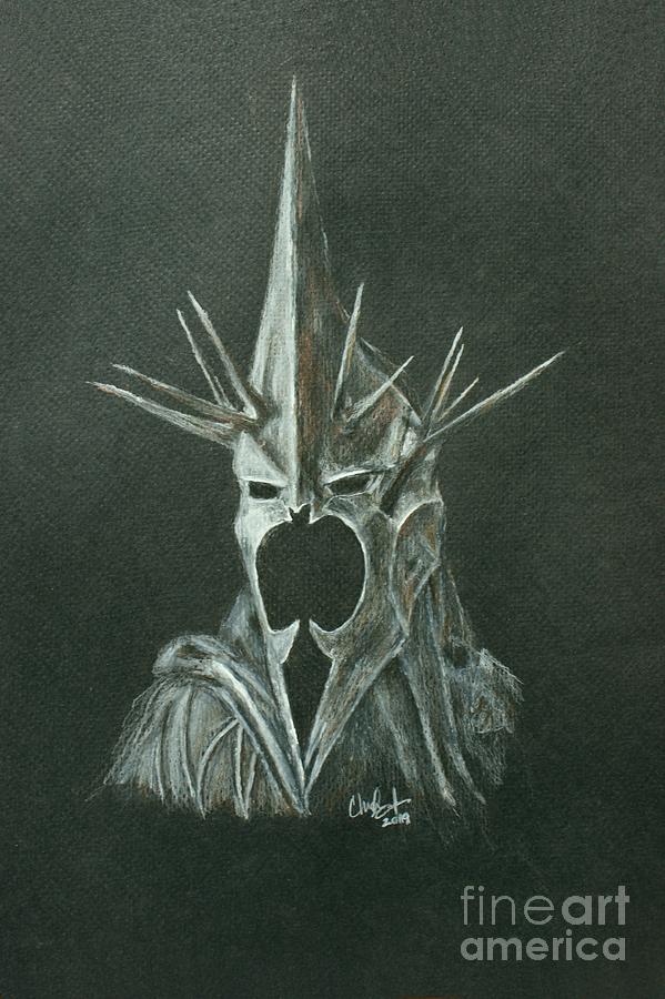 Witch King Drawing by Christine Jepsen