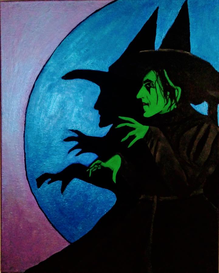 Witch of the West Painting by Phoenix Down | Fine Art America