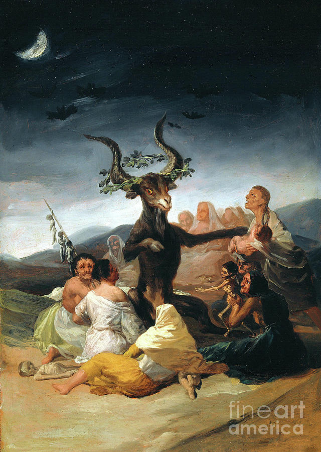 Witches Sabbath - Goya Painting