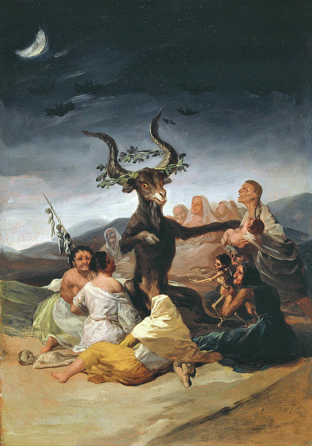 Witches Sabbath Painting by Long Shot