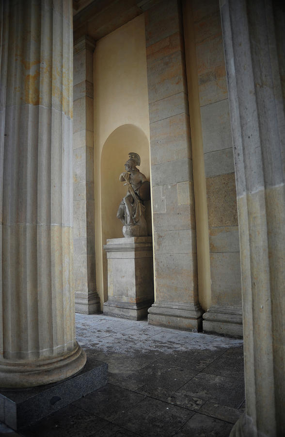 Within the Brandenburg Gate Photograph by James C Richardson