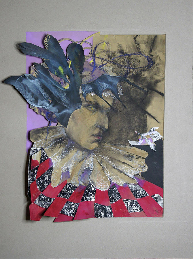 Fairy Mixed Media - Without masks. Columbine by Maria Shchedrina