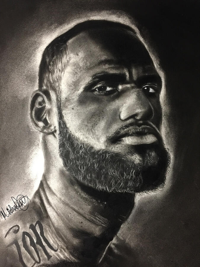 Witnessed KING JAMES Drawing by Michael - Fine Art America