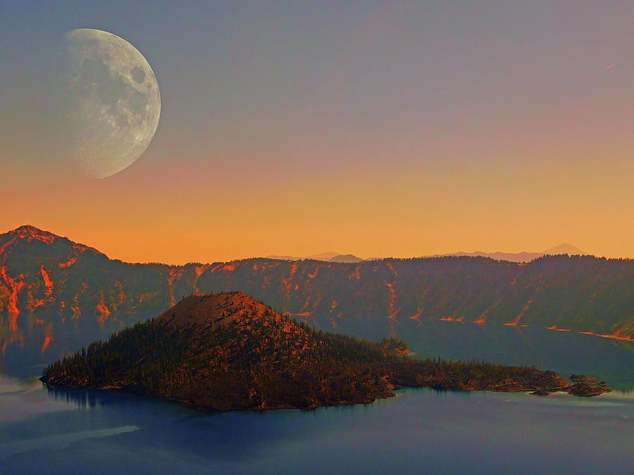 Wizard Moon Photograph by Carl Moore