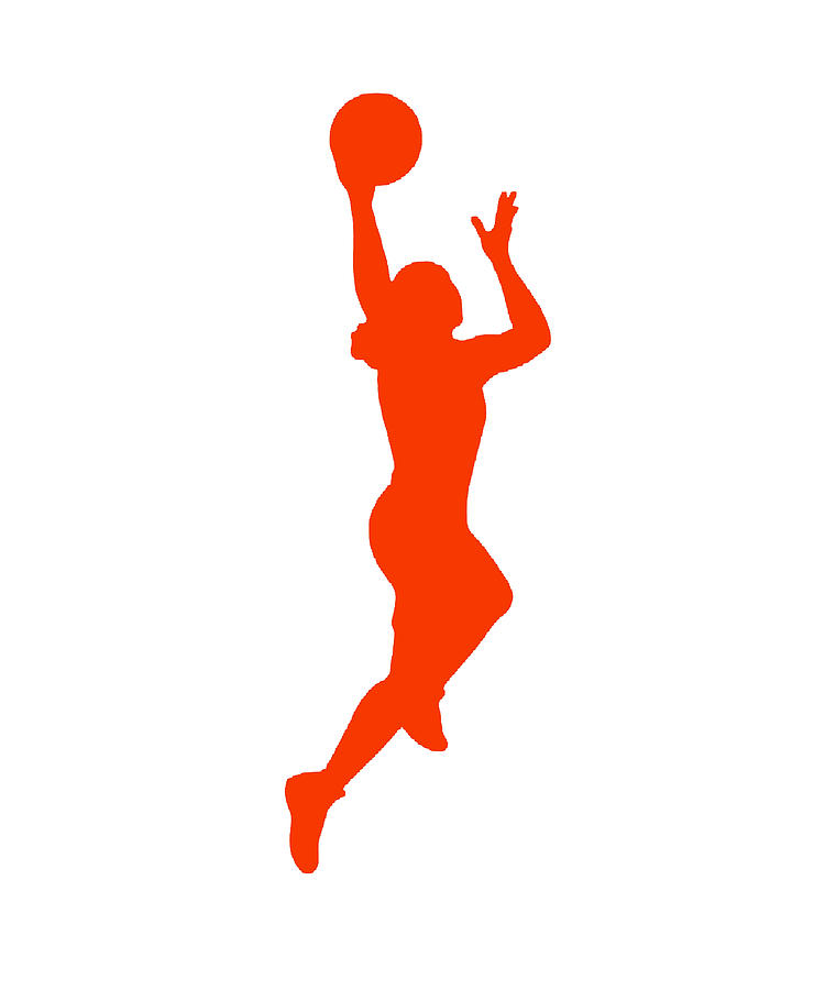 Wnba Logo Women Basketball Digital Art by Agus Wahono