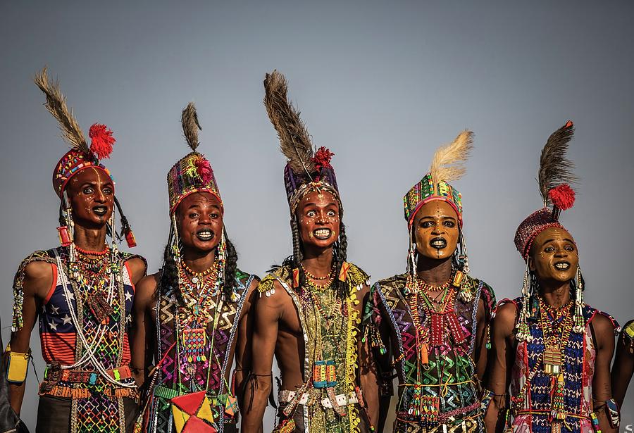 Wodabee Tribe Photograph by Laia Lopez Barnadas | Fine Art America