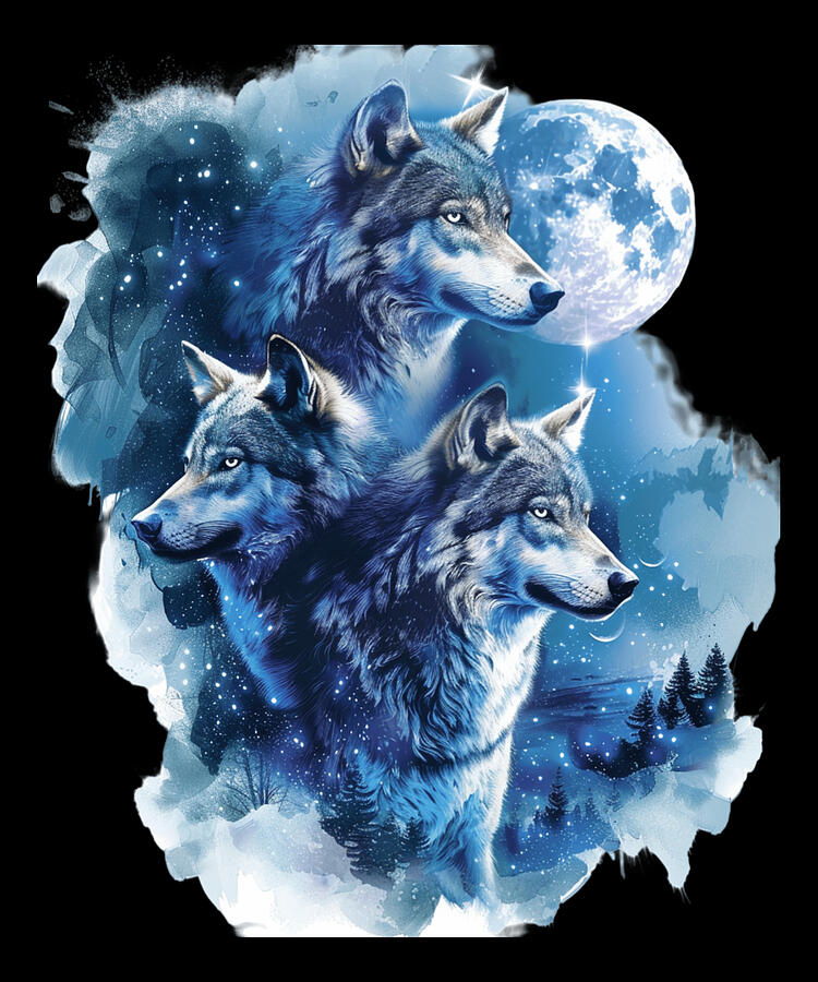 Nature Digital Art - Wolf Disease Prevention by Lotus-Leafal
