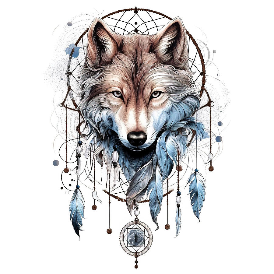 Wolf Dreamcatcher Photograph by Athena Mckinzie - Fine Art America