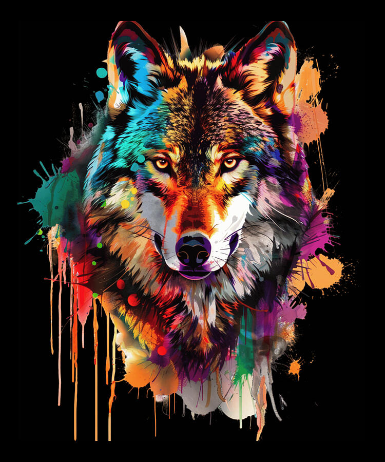 Nature Digital Art - Wolf Hunting Techniques by Lotus-Leafal