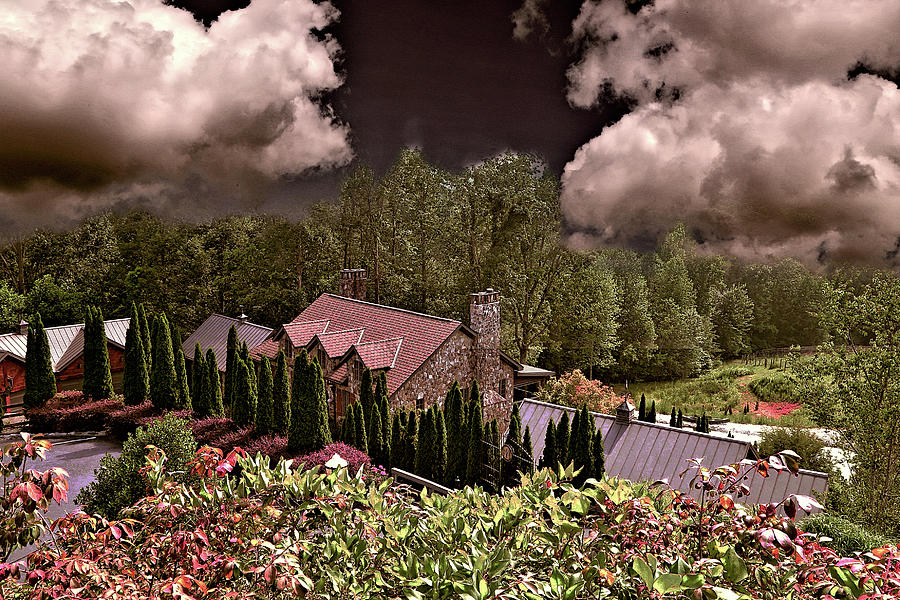 Wolf Mountain Winery  Photograph by Dennis Baswell