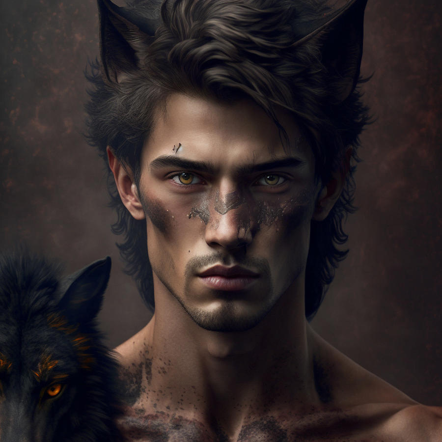 Wolf Prince 1 Digital Art by Fantasy Flair - Fine Art America