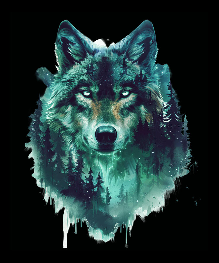 Nature Digital Art - Wolf Survival Strategies by Lotus-Leafal