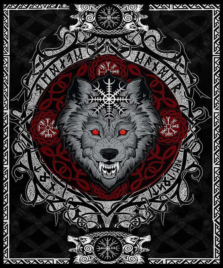 wolf Viking Digital Art by Do Tran Quang - Fine Art America