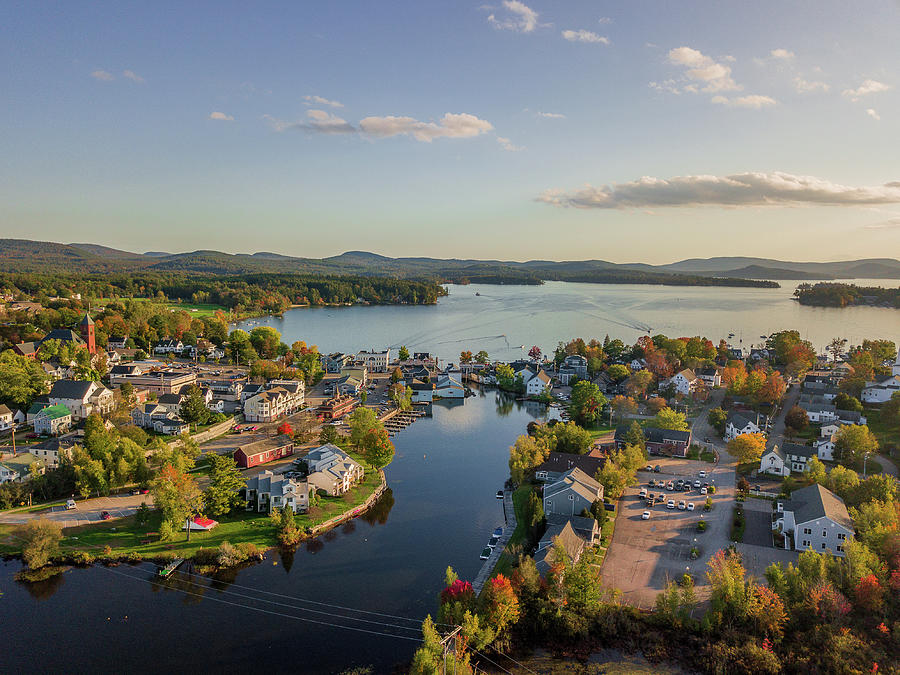 Wolfeboro Summer From Above Photograph by Jeffrey Hauser - Pixels