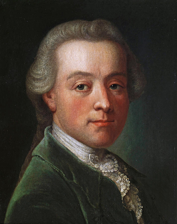 Wolfgang Amadeus Mozart Painting by Anonymous