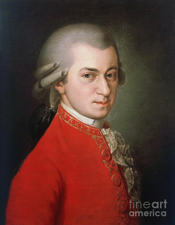 Wolfgang Amadeus Mozart Painting - Wolfgang Amadeus Mozart by Treasured Art Gallery