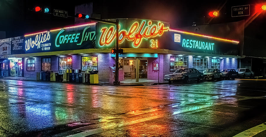 Wolfies Coffee Shope Photograph by Lou Novick