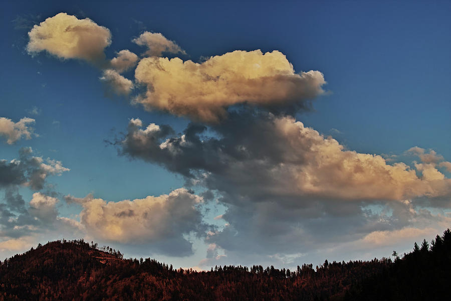 Wolken ueber Belchen Photograph by Ioannis Konstas