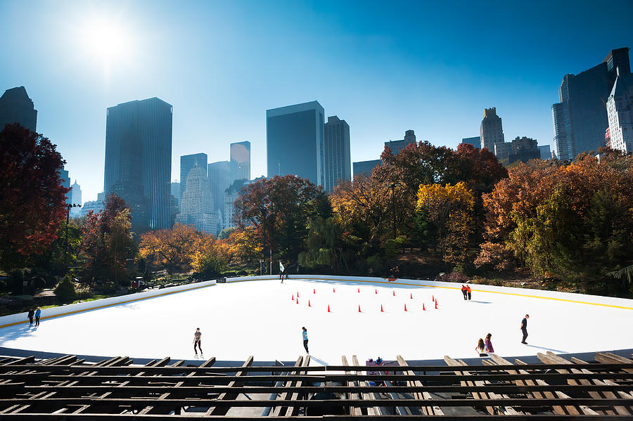 Wollman Rink Photograph by © Philippe LEJEANVRE