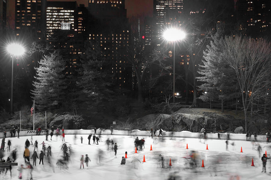 Wollman Rink, Central Park Photograph by Eugene Nikiforov