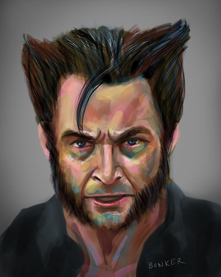 Wolverine Digital Art