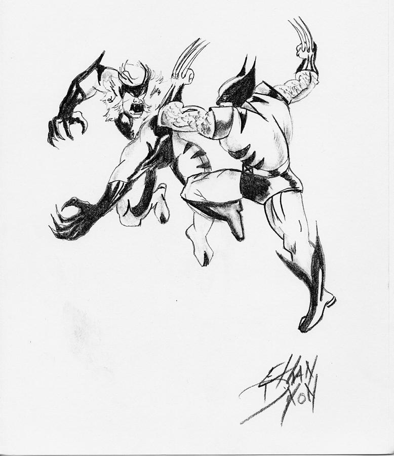 Wolverine Comics, Marvel Dc Comics Drawing By Ethan Dixon - Fine Art 