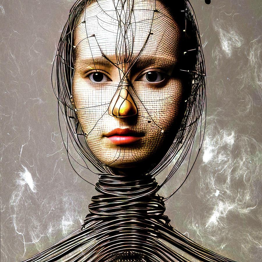 Woman 1 Digital Art by David Ridley - Fine Art America