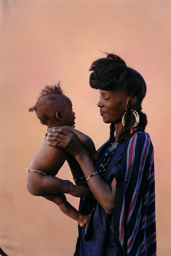 Woman and Baby Photograph by Frans Lemmens