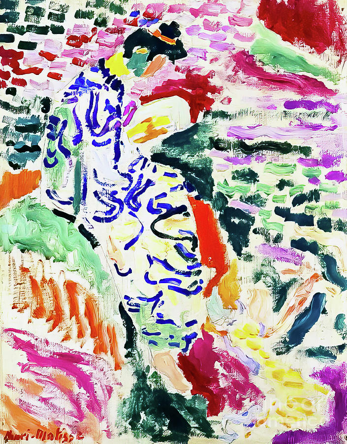 Woman Beside the Water by Henri Matisse 1905 Painting by Henri Matisse