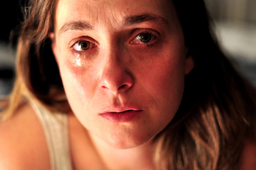Woman crying Photograph by Andrea Peipe, Cap Photography