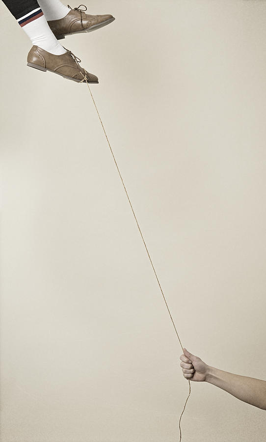 Woman floating Photograph by Yagi Studio