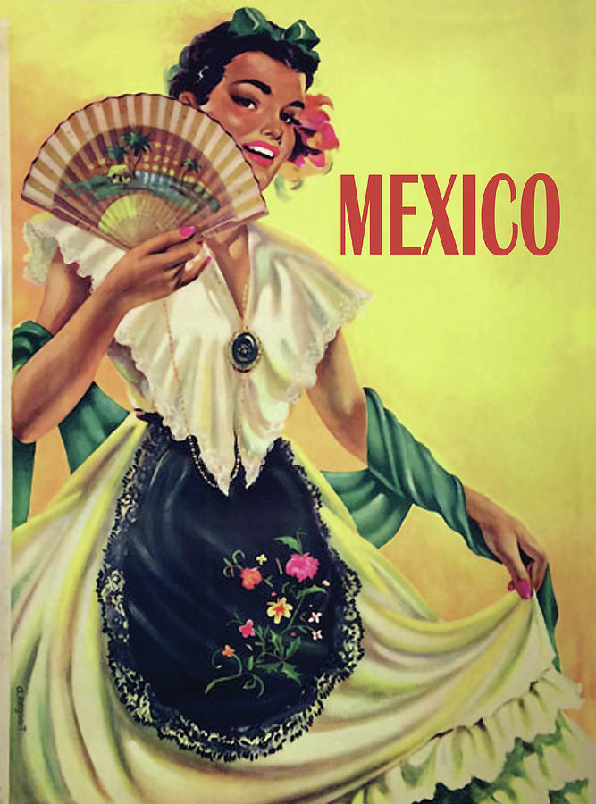 Woman from Mexico Digital Art by Long Shot