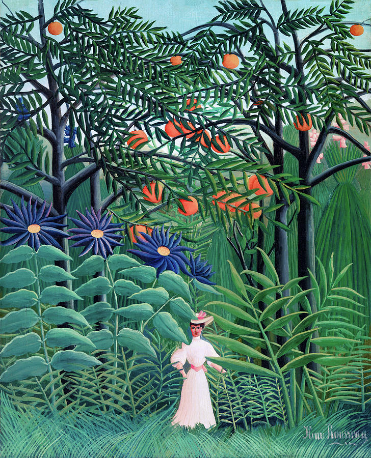 henri rousseau tropical forest