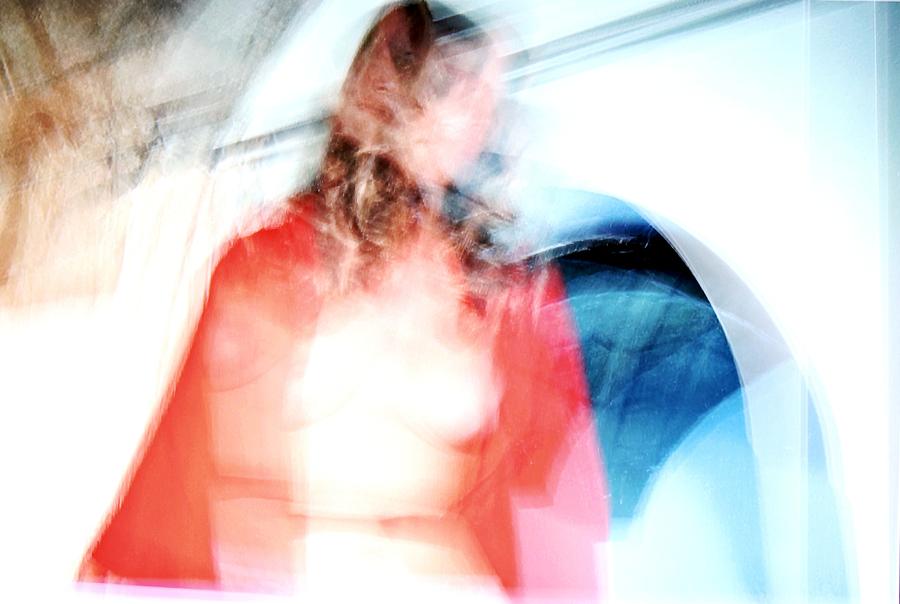 Woman in Red 3 Digital Art by Jeff Klena