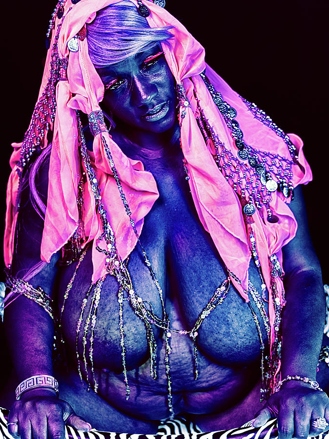 Woman of the Pink Photograph by Jose Pagan