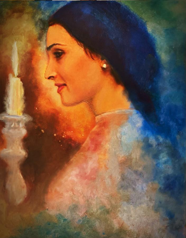 Woman of Valor Painting by Chana Burke | Fine Art America