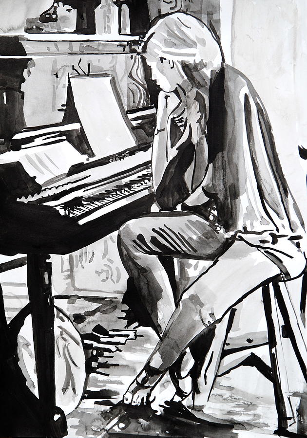 النقص مجهول كومة girl playing piano drawing - ghsshield.com