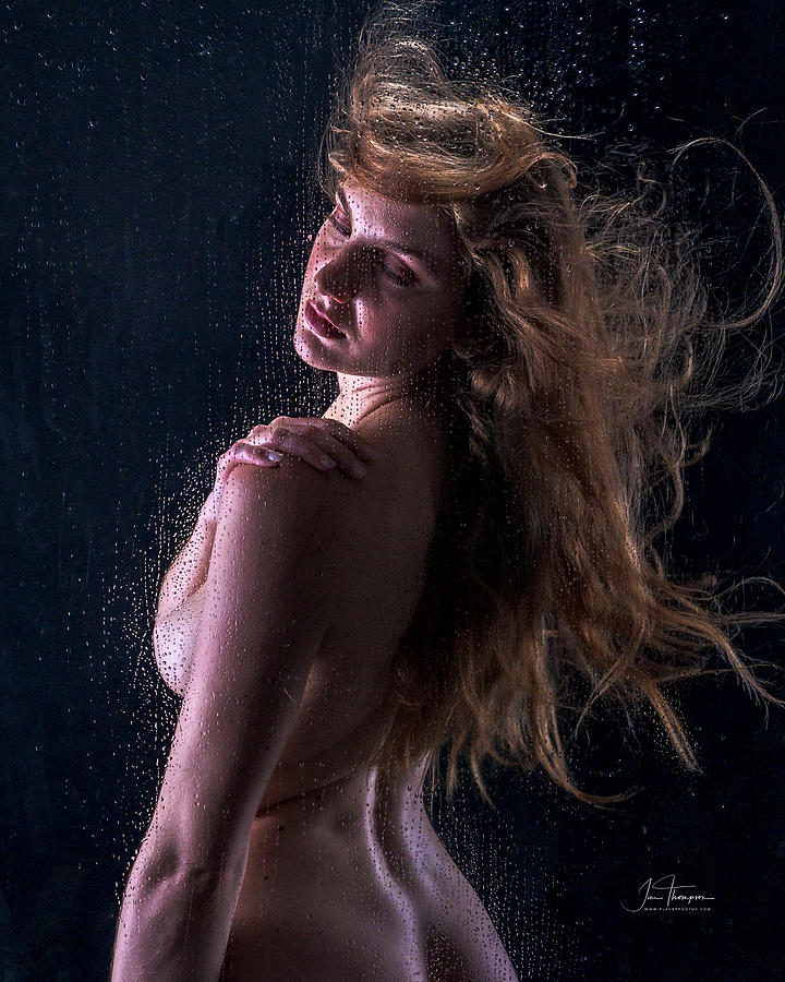 Woman Portrait Nude Photograph by Jim Thompson