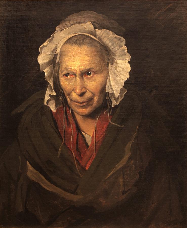 Portrait Painting - Woman Suffering from Obsessive Envy by Theodore Gericault